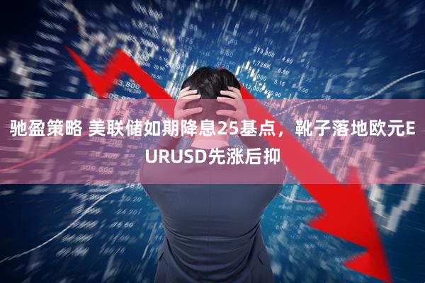 驰盈策略 美联储如期降息25基点，靴子落地欧元EURUSD先涨后抑