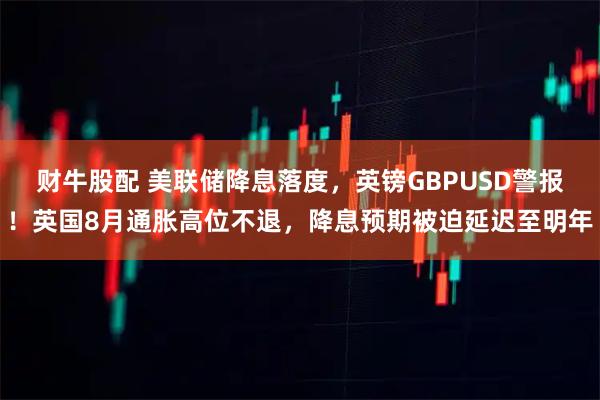 财牛股配 美联储降息落度，英镑GBPUSD警报！英国8月通胀高位不退，降息预期被迫延迟至明年