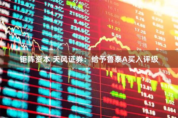 钜阵资本 天风证券：给予鲁泰A买入评级